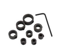 8pcs 3-16mm Woodworking Locator Bit Depth Stop Collars Ring Positioner Wood Drill Steel Bearing Balls Screw