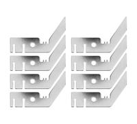 8PCS 3 Inch Ni Plated Iron Double Crossbar Hangers for Pipe and Drape Backdrop Stand, Versatile Slot Compatibility, Ideal Sizing for Extensions, Multiple Applications, Sufficient