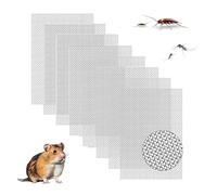 8Pcs 304 Stainless Steel Wire Mesh Sheets,20 Mesh Rodent Mesh A5 Professional Insect Rodent Control Mesh Pest Proofing,for Windows, Door, Filter Home Garden(150x210mm)