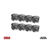 8pcs 30MM Original PWS Blaze Buttons Mechanical Buttons for Fighting Game Controllers Arcade MAME Game Machine