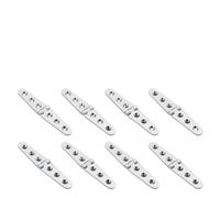 8pcs 30x152mm Stainless Steel 316 Door Strap Hinge with 6 Holes Mirror Polish Marine Boat Hardware Casting