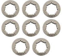 8pcs .325" 7T Sprocket Rim Compatible with Husqvarna 42 50 51 55 154 234 238 242 254 257 261 262 Chainsaw Garden Tools