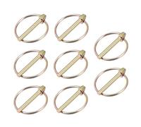 8pcs 4.5MM Heavy Duty Linch Pin Assortment Kit for Trailer Tractor Trolley Mechanical