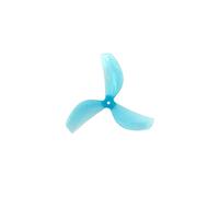8PCS 45mm 3PC Propeller T-Mount 1mm 1. 5mm 0805 Motor Compatible With RC FPV Racing Freestyle Drones Tinywhoop Props(45-3 Blue 1.5mm Hole)
