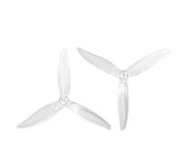 8PCS 4Pairs Hurricane 5127 5.1X2.7X3 3-PC Propeller Compatible With 5inch FPV Freestyle Drones DIY Drone Parts Replacement(4 Pair Clear)