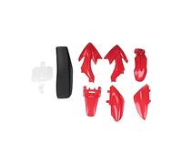 8Pcs 50Cc 110Cc 125Cc 140Cc Plastic 4-Stroke For Crf50 Pit Off-Road Bike Set Mudguard Seat Motorcycle Kits Red RESPUNEKBAH