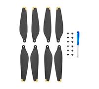 8pcs 6030F Low-Noise Propellers Compatible with Mavic Mini 3 Pro, Quick-Release Propeller Blades (Gold)