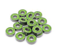 8Pcs 608-2RS ILQ-9 Green Skateboard Bearing for roller Skates 608-2rs 8x22x7mm Inline Skate Bearing