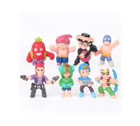 (8Pcs) 8Pcs Brawl Stars Action Figure Collection Toys