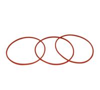 8pcs 90x2 90 * 2 95x2 95 * 2 100x2 100 * 2 105x2 105 * 2 OD*Thickness 2mm Thickness VMQ Food Grade Red Oil Seal O Ring Gasket Compatible With Automotive Motorcycle Parts(90x2)