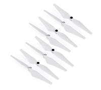 8pcs 9450 Self-Locking Propellers CW CCW for Phantom 3 Standard/Advanced/Pro SE Phantom 2 Vision, 9.4 Inch Composite Hub PC Plastic Drone Blades Replacement Parts(White)