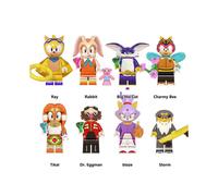 (8pcs-A) 16Pcs Sonic The Hedgehog Minifigure Kid Toy Gift Fit Lego