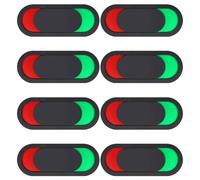 8pcs Acrylic Vacant Occupied Privacy Slider Sign for Bathroom Doors