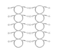 8PCS Adjustable Picture Hanging Wire Kit, 6.6FT Heavy Duty Stainless Steel Wire for Hanging Pictures, Frame, Mirrors