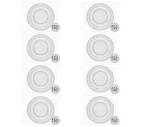 8pcs Airbrush Paint Cup Strainer Reusable 150 Mesh Fine Filter Screen | Plastic Design, Removes Impurities from Enamel Paint, Supports Smooth Spraying, Easy Cleaning for Model Crafts
