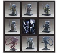 8PCS Aliens Vs Versus Predator Monsters Building Block Toy Figure Fit Lego