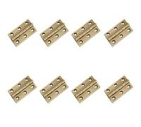 8Pcs Antique Brass Door Hinges,2inch Heavy Duty Folding Hinges,for Gate,Window,Drawer