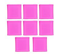 8Pcs Antislip Silicone Finger Articulations Protector Sports Finger Band Hand Protector for Enhances Control Enduring Golf Cover Sleeve