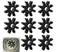 8PCS Automotive Replacement Steering Coupling, Flexible Steering Column Coupler, Universal Flexible Coupling Steering Coupler for Most Vehicles, Replaces OEM 563152K000FFF