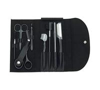 8Pcs Beauty Makeup Set Eyebrow Trimmer Shaver For Brow Shaper Scissors Eyebrow Pen Brush Comb Face Tweezer