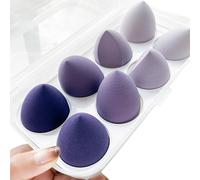 8Pcs Beauty Makeup Sponges Dry And Wet Use Cosmetic Puff Sponge Maquiagem Powder Beauty Tools