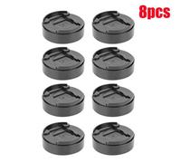 8Pcs Bed Chair Risers Stackable Stacking Bed Raising Blocks Furniture Leg Lift