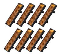 8Pcs Bike Pedal Reflectors, High Visibility Reflective Safety Accessorie | Ultra-bright Reflective Catches Headlights From Up To 300 Feet Away, 360° Multi-directional Design Ensures Visibility