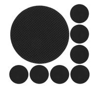 8pcs Black Eva Billiards Table Leg Leveler Pads for Furniture