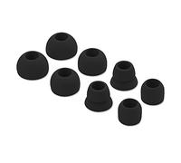 8pcs Black Replacement Eartips Earbuds Eargels for Beats by dr dre Powerbeats 2 Wireless Stereo Earphones