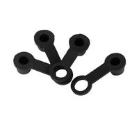 8pcs Black Rubber Brake Bleed Nipple Cap with Quality Assurance, Fits For Most 8mm Screw Applications on Cars and Motorcycles, For Motorbikes