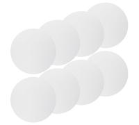 8pcs Blank Canvas Board for Beginners and Artists, 6 Inch White