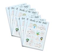 8pcs Books of The Bible Stickers, 7x5 Inch Bible Reading Tracker Study Dashboard Label Tab Sticker Christian Book Study Tracker for Men Women Reading Gift