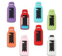 8pcs Bottle Shoe Charms for Croc, Prime Shoe Decoration Multicolored Shoe Decor Accessories DIY Craft Cute Sports Drink Charms for Jibbitz