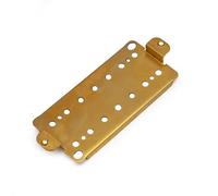 8Pcs Brass Baseplate for 7-String Dual Coil Pickup Brass Humbucker Baseplate 58/62MM Pickup Baseplate Pickup Parts(Bridge x 8pcs)