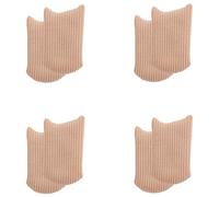 8Pcs Breathable Toe Protectors Closed Soft Fabric Sleeve Protectors Provide Relief Toe Caps Closed Toe for Corns Blisters Calluses Protect