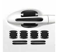 8pcs Car Door Handle Cup Scratch Protectors for Mitsubishi Outlander Samurai 2013-2019 Car Door Protector Clear Handle Protectors Film Protective Shields