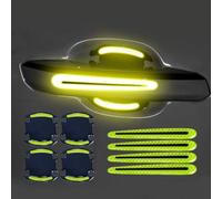 8Pcs Car Door Handle Protective Film for BMW i7 ab 2023, Car Door Cup Handle Paint Scratch Protector Sticker Car Door Handle Safety Reflective Strips,B