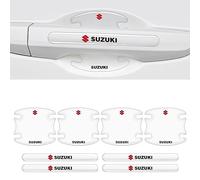 8Pcs Car Door Handle Protectors Stickers, For Suzuki SX4 Vitara Swift Alto Wagon R Liana Jimny S-cross Ignis Kizashi Alivio Car Door Cup Paint Protection Film