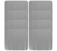 8pcs Car Window Shade for Auto, Black PVC Static Cling Side Panels