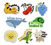 8PCS Cat,Dinosaur,Goat,Whale Iron on Patches,Embroidered Patches for Decoration,Sew On Clothing Appliques with Assorted Patterns,Patches for Backpack,Hat,Bags,Jeans,Jackets，Crafts,Clothes DIY Craft