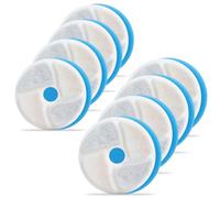 8PCS Cat Water Fountain Filters, 4-Layer Filtration for B0F3XBWFYL, with Activated Carbon and Resin for Cat Drinking Dispenser
