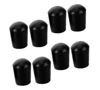 8pcs Cello Endpin Rubber Tip Pads Black 6mm Stoppers