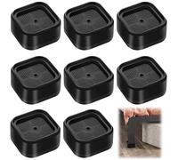 8Pcs Chair Raisers, Furniture Risers Furniture Risers, Chair Raisers, Desk Riser Blocks, Square Stackable Bed Raisers Blocks Lift Height 3.5cm,Bed Raisers Heavy Duty