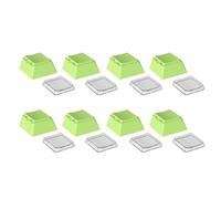 8pcs Cheey Profile PC Keycaps 1U Keycap Set For Mechanical Keyboards Durability In Classical Color Dye Sublimation