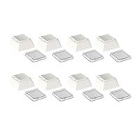 8pcs Cheey Profile PC Keycaps 1U Keycap Set For Mechanical Keyboards Durability In Classical Color Dye Sublimation