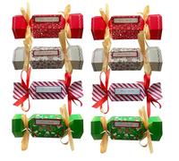 8PCS Christmas Money Box Cash Gift Pull, Funny Christmas Money Cracker Money Gift Boxes for Cash Pull,Creative DIY Box Pulling Out Cash for Christmas Kids Adults Gifts (8PCS)