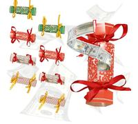 8Pcs Christmas Money Wallets, Designs for Cash Gift Pull Surprise, Holiday Money Box for adolescent and Adults, Top 2025 for Party Decorations