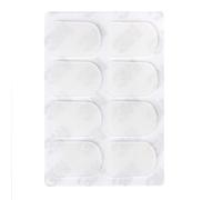 8pcs Clarinet/Soprano Saxophone Sax Mouthpiece Patches Pads Cushions 0.8mm - White, Silicone Material