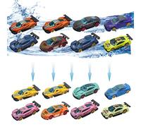 8Pcs Colour Changing Cars, Hot Wheels Colour Reveal, Street Machines Colour Change Cars, Mini Car Toys Racing Car Playset, Water Activated Colour Changing Toy (Random Color)