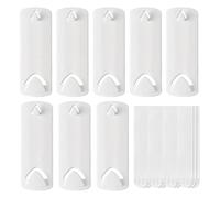 8pcs Command Picture Hanging Hooks, No Nails Adhesive Wall Hangers with Sawtooth Hooks for Frames, Damage-Free Hanging Strips (2.95x1.06 inch)